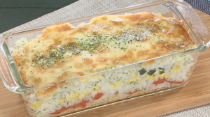 おびゴハン夏野菜のミルフィーユ